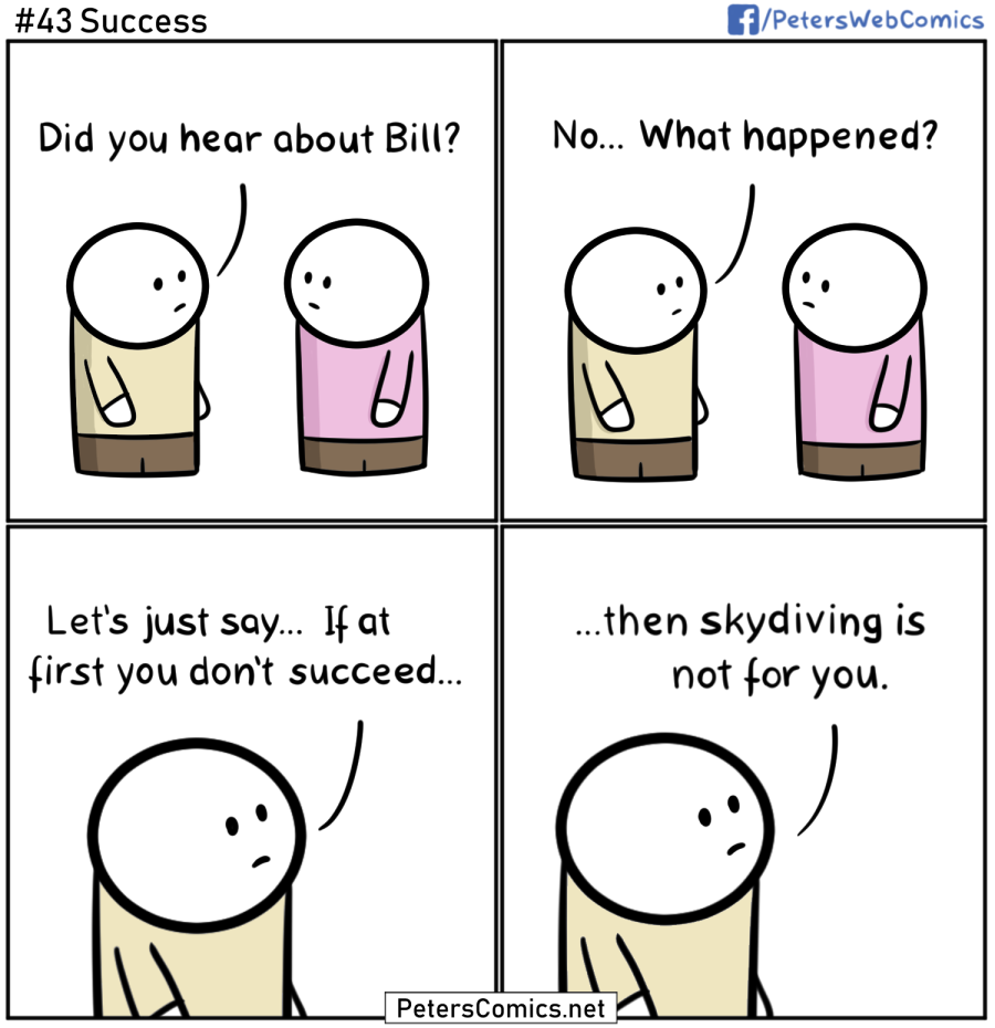 Success puccy comic